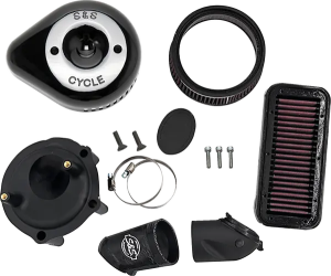 Stealth Air Cleaner Kit With Cover Black, 1, nordicamoto.ro