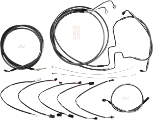 Karbonfibr Designer Handlebar Installation Kit Silver, 1, nordicamoto.ro
