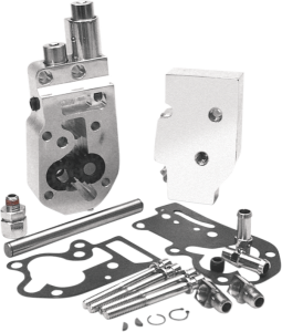 Flow Pro 1 Billet Oil Pump Complete Assembly Polished