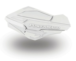 Powermadd Sentinel Handguards white,white, nordicamoto.ro