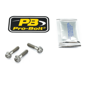 Titanium Brake & Clutch Lever Perch Pinch Bolt Kit, 1, nordicamoto.ro