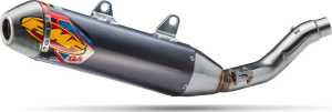 Tub de eșapament Q4 Hex Slip-On S-A, anodizat gri, nordicamoto.ro
