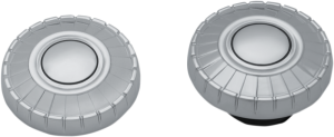 Fuel Cap Tri-line Chrome Chrome, 1, nordicamoto.ro
