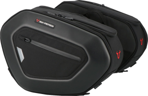 Pro Blaze Saddlebag Set Black