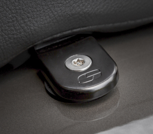Security Seat Screw Black