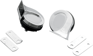 Magnum Electric Horn Set Chrome, 1, nordicamoto.ro