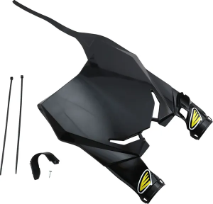 Stadium Number Plate Black, 4, nordicamoto.ro