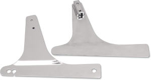 Sissy Bar Side Plates Silver, 3, nordicamoto.ro