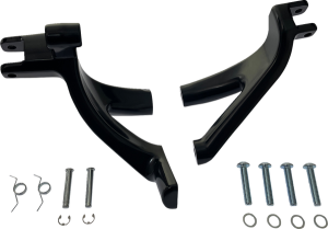 Floorboard To Footpeg Conversion Mount Black