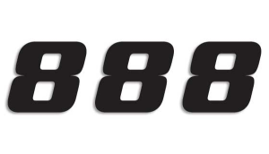 One Series Numbers Black