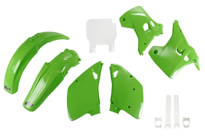 Full Body Replacement Plastic Kit Green, White