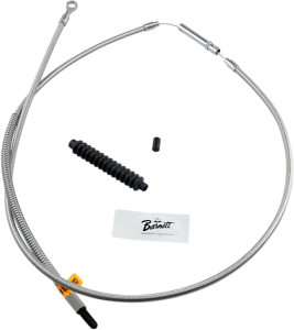 High-efficiency Stainless Steel Clutch Cable For Harley-davidson Silver