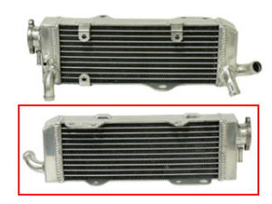 RADIATOR PSIHIC HONDA XR 650R '00-07 CAPACITATE STANDARD Ranforsat DREAPTA (BUC) (CU Buson)