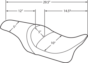 Scaun Predator negru, 3, nordicamoto.ro