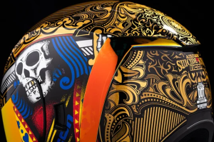Airform Suicide King Helmet Gold M, 2, nordicamoto.ro