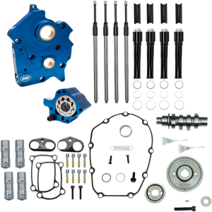 Cam Chest Kit For M-eight Engine Black, Gloss, 1, nordicamoto.ro