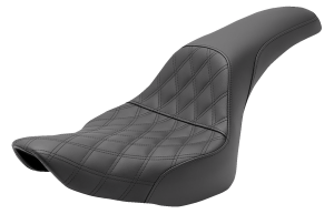 Profiler Lattice Stitch Seat Black