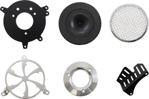 Air Cleaner Kit Silver, 1, nordicamoto.ro