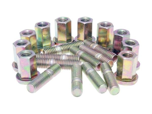 Exhaust Stud Bolts Silver, 2, nordicamoto.ro