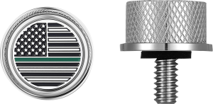 Seat Mounting Knob Silver, 2, nordicamoto.ro
