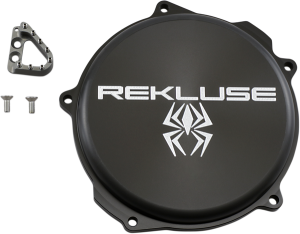 Clutch Cover Black, Anodized