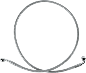 Stainless Steel Brake Line Kit Silver, Clear-coated, 1, nordicamoto.ro