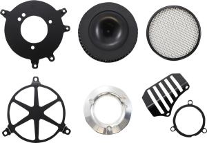Air Cleaner Kit Black, 5, nordicamoto.ro