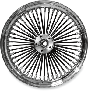 Fat Daddy Black 50-spoke Radial Laced Wheel Black