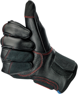 Belden Gloves Black, Red M, 5, nordicamoto.ro