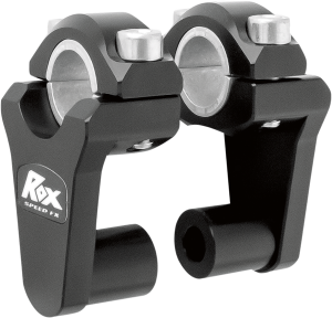 Elite Pivoting Handlebar Risers For 7/8(r) And 1-1/8(r) Handlebars Black, 1, nordicamoto.ro