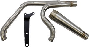 Assault 2:1 Exhaust System Stainless Steel, 3, nordicamoto.ro