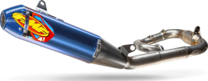 Factory 4.1 Rct Exhaust Systems Anodized Blue, nordicamoto.ro