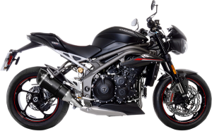 Factory S Slip-on Muffler Black, 1, nordicamoto.ro