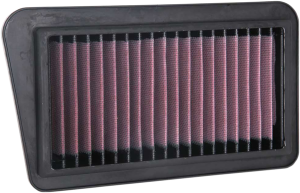 High-flow Air Filter Black, Red, 3, nordicamoto.ro