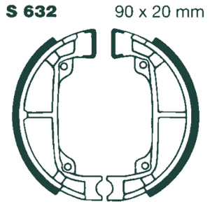 Standard Brake Shoes, 1, nordicamoto.ro