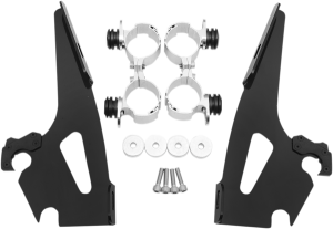 Fats/slim Windshield Trigger-lock Complete Mount Kit Black, 1, nordicamoto.ro