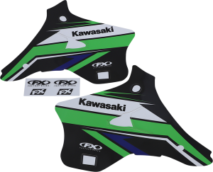Evo Graphics Kit Black, Green, 2, nordicamoto.ro