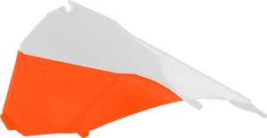 Air Box Covers Orange, White 