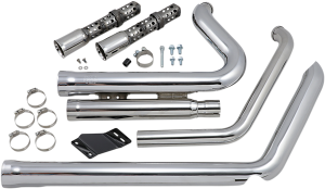 Speedster 909 Exhaust System Chrome, 1, nordicamoto.ro