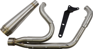 Assault 2:1 Exhaust System Stainless Steel, 2, nordicamoto.ro
