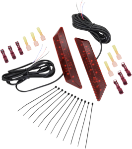 Rear Front Fender Marker Light - Can-am Red