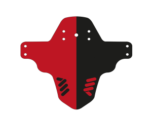 Mud Guard Black, Red, 2, nordicamoto.ro