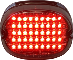 Low Profile Led Taillight Red, 4, nordicamoto.ro