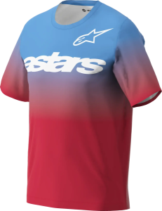 Tricou cu mânecă scurtă A-Dura Astars 2.0, roșu, nordicamoto.ro