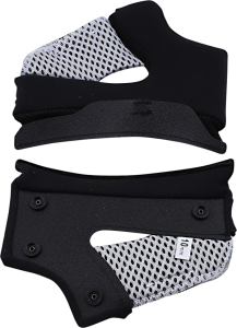 Lane Splitter Helmet Cheek Pads Black, 1, nordicamoto.ro