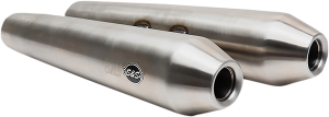 Race Only Stainless Muffler Brushed, 3, nordicamoto.ro