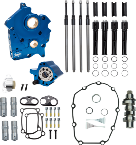 Cam Chest Kit For M-eight Engine Black, Gloss, 1, nordicamoto.ro