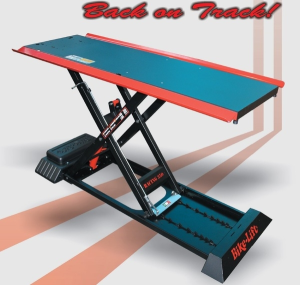 Racing 350 Scissor Lift Black, Red