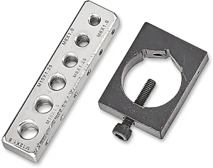 MOOSE RACING Safety Wire Drill Jig Kit Silver, 1, nordicamoto.ro