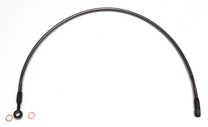 Designer Series Dot Abs-specific Upper Brake Line Kit Black, Black Pearl, 1, nordicamoto.ro